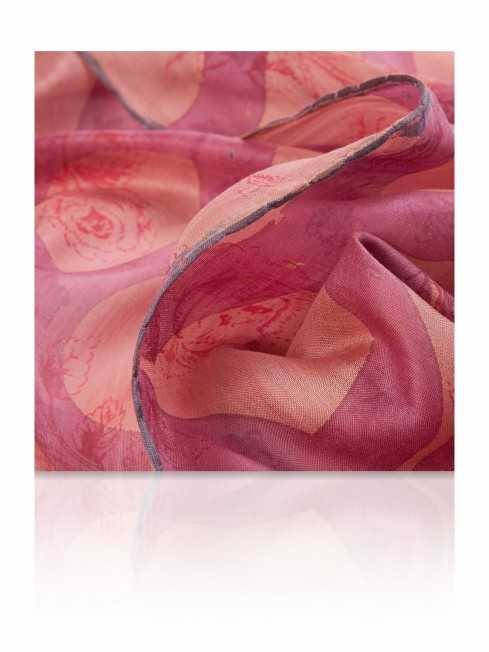 Палантин Женский SN-ROSA.BAGH/OLD.ROSE